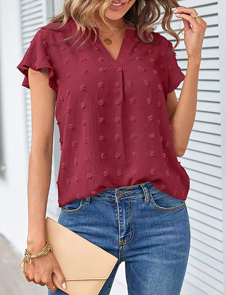 Kiera™ - Bluse mit V-Ausschnitt