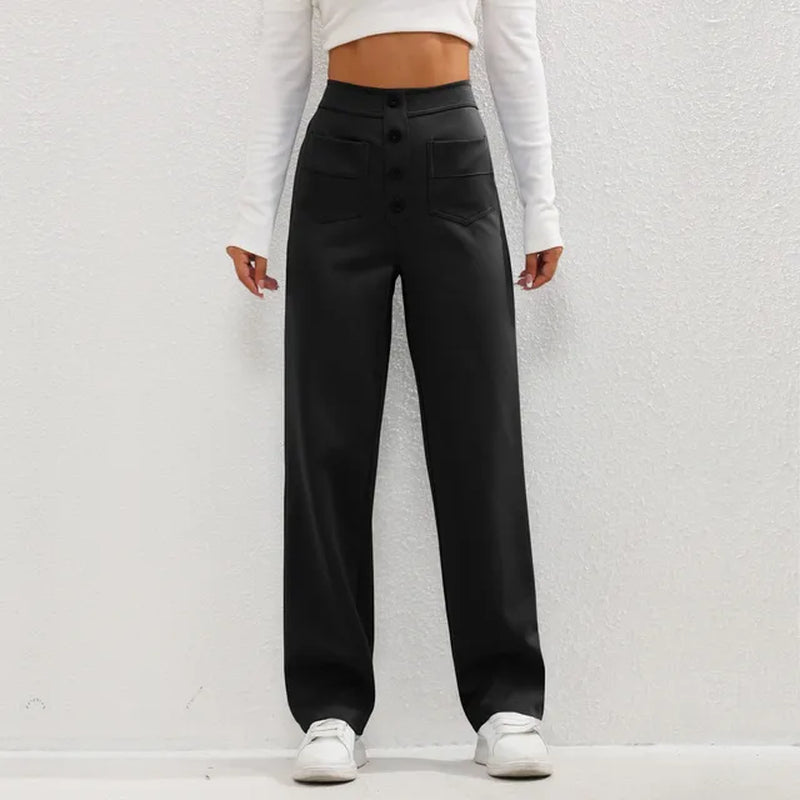 Zara™ - Elastische hochtaillierte Hose