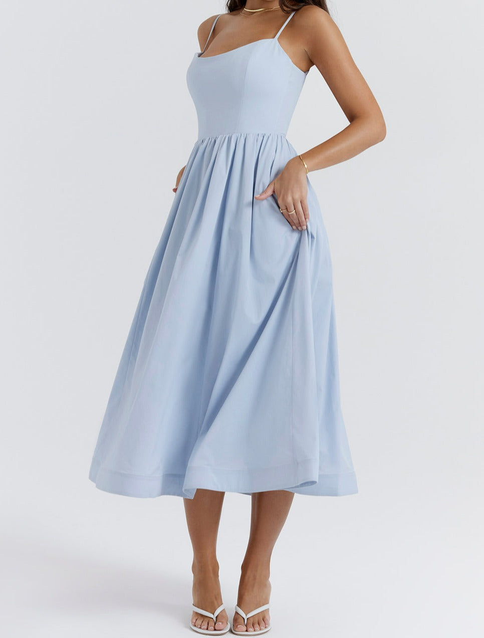 Jessie™ - Elegantes Damen Midi-Kleid