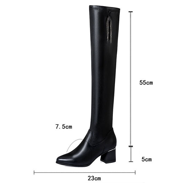 Elisa™ - Elastische Weiche warme bequeme Stiefel